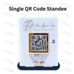 SINGLE QR CODE STANDEE 101 (SOCIAL WINGS INDIA)