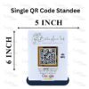 SINGLE QR CODE STANDEE DIMENTION 101 (SOCIAL WINGS INDIA)
