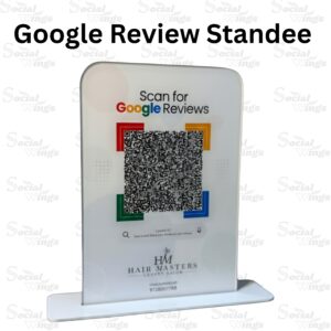 SOCIAL WINGS INDIA GOOGLE REVIEW STANDEE